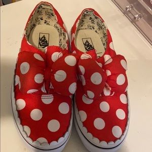 Disney Vans Minnie's Bow /True White